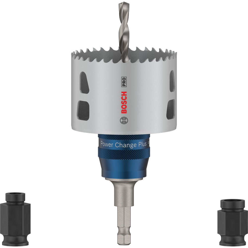 Image of Bosch PRO 5 Piece Multi Material PC Plus Hole Saw Starter Kit 68mm