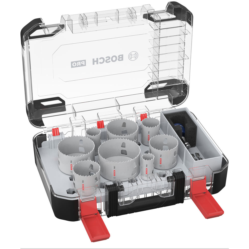 Image of Bosch PRO 11 Piece Multi Material PC Plus Hole Saw Set