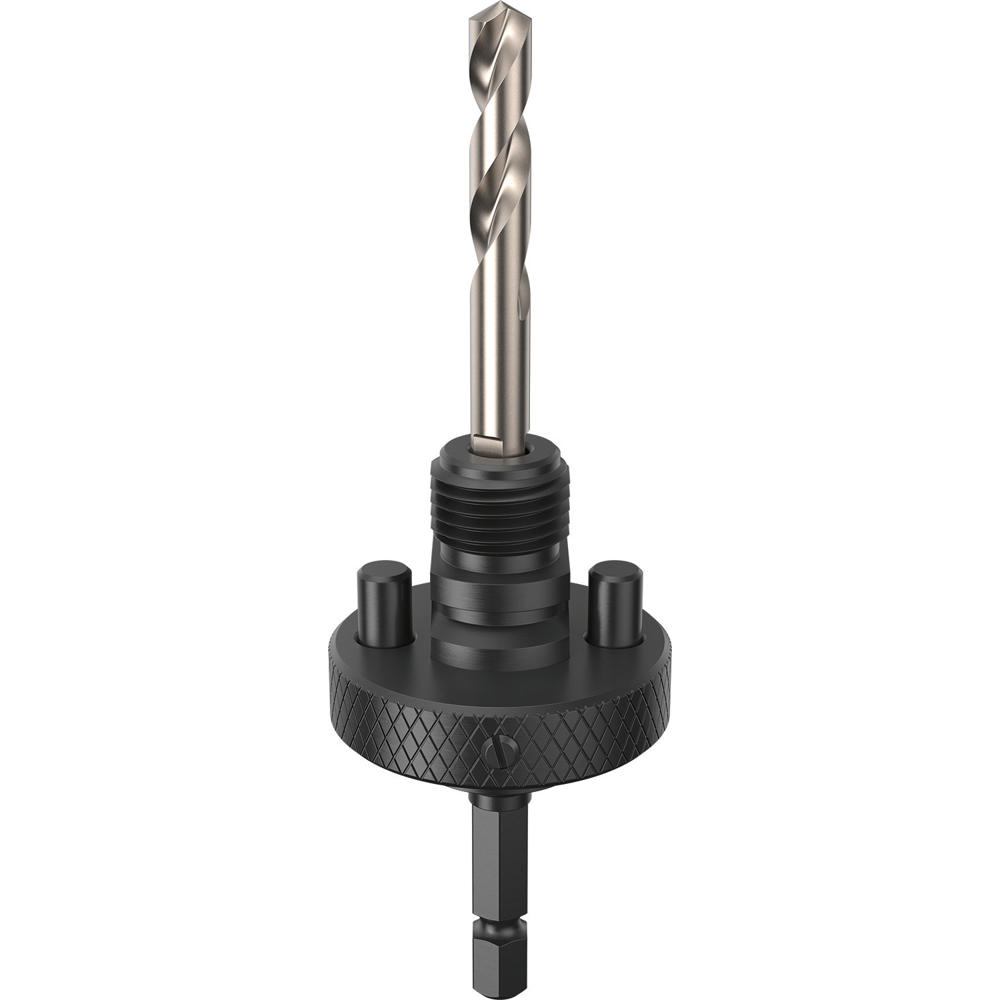 Image of Bosch Hex Shank Arbor and Pilot Drill for 32mm - 210mm Hole Saws