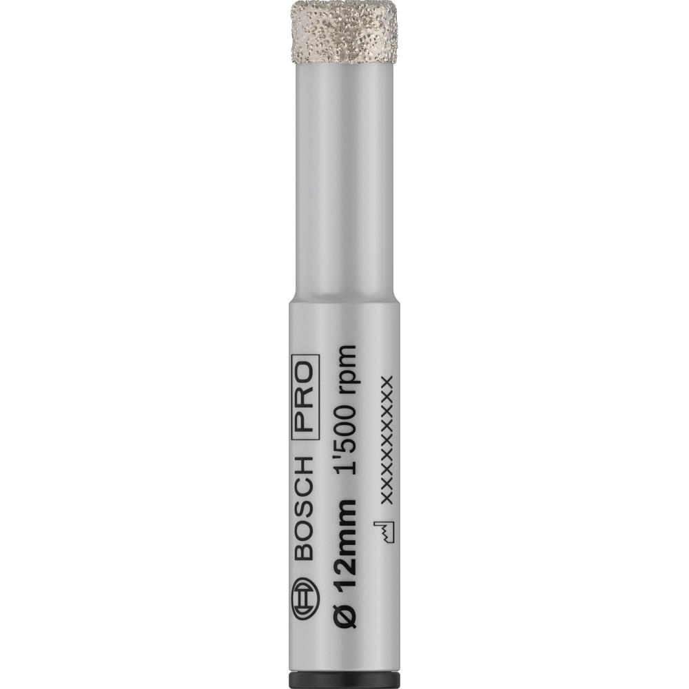 Image of Bosch PRO Ceramic Dry Tile Drill Bit 12mm 33mm Pack of 1