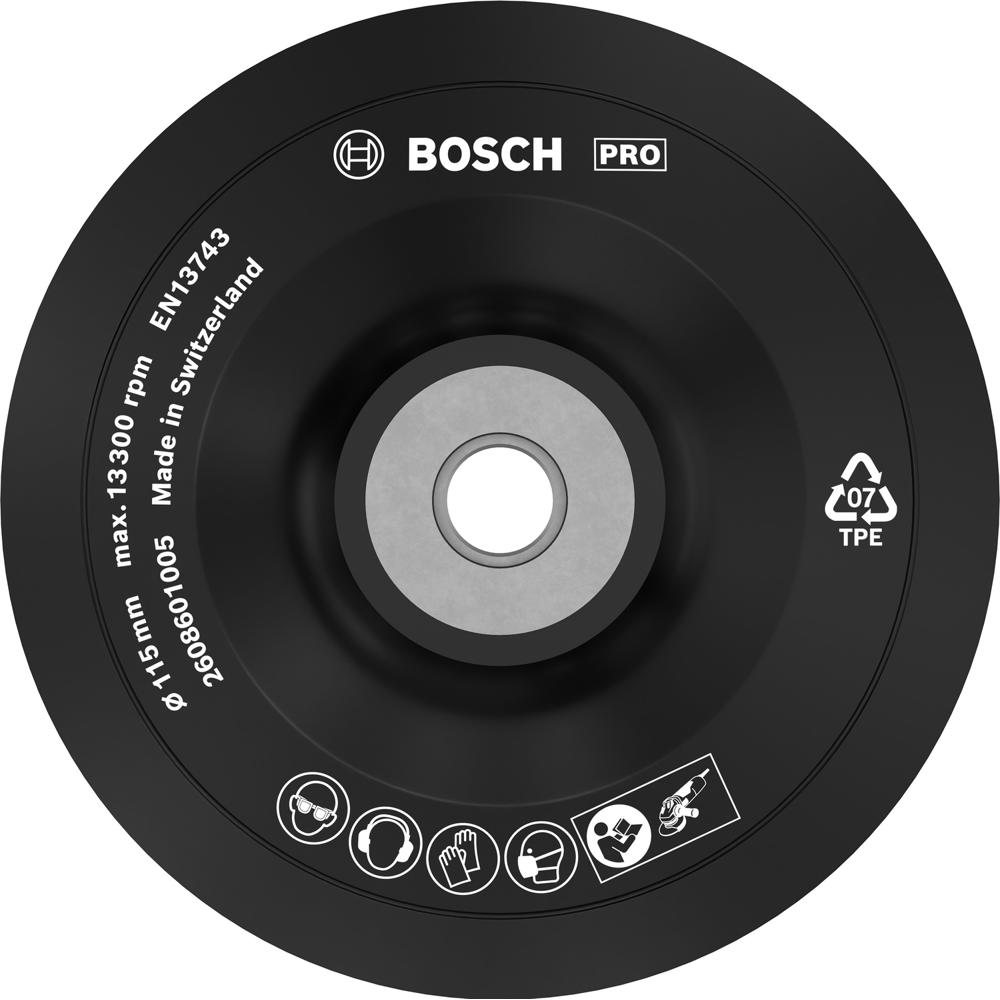 Bosch PRO M14 Angle Grinder Backing Pad 180mm