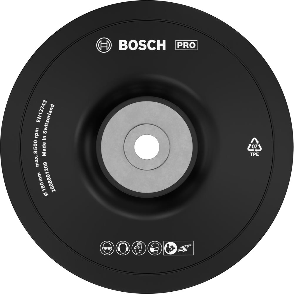 Image of Bosch PRO M14 Angle Grinder Backing Pad 180mm