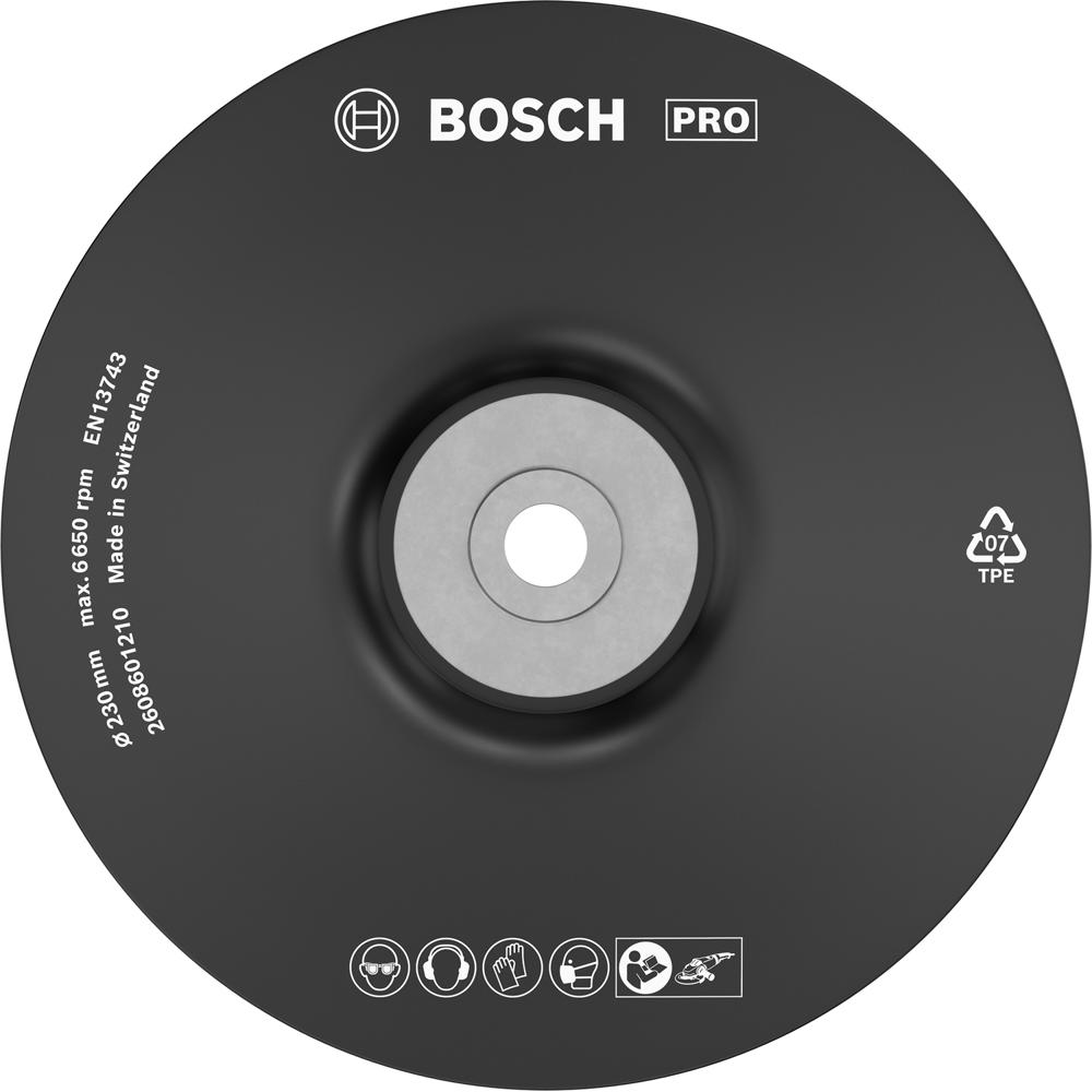 Image of Bosch PRO M14 Angle Grinder Backing Pad 230mm