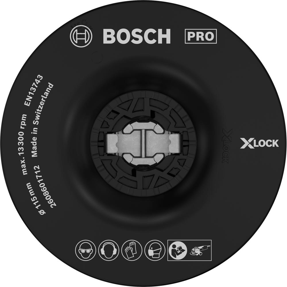 Bosch PRO X Lock Medium Backing Pad 125mm