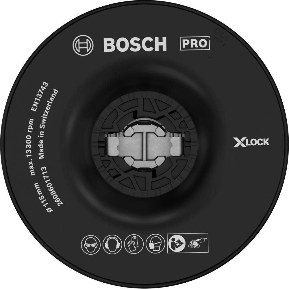 Bosch PRO X Lock Hard Backing Pad 115mm
