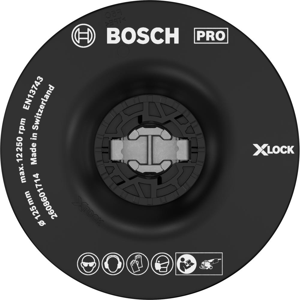 Image of Bosch PRO X Lock Soft Backing Pad 125mm