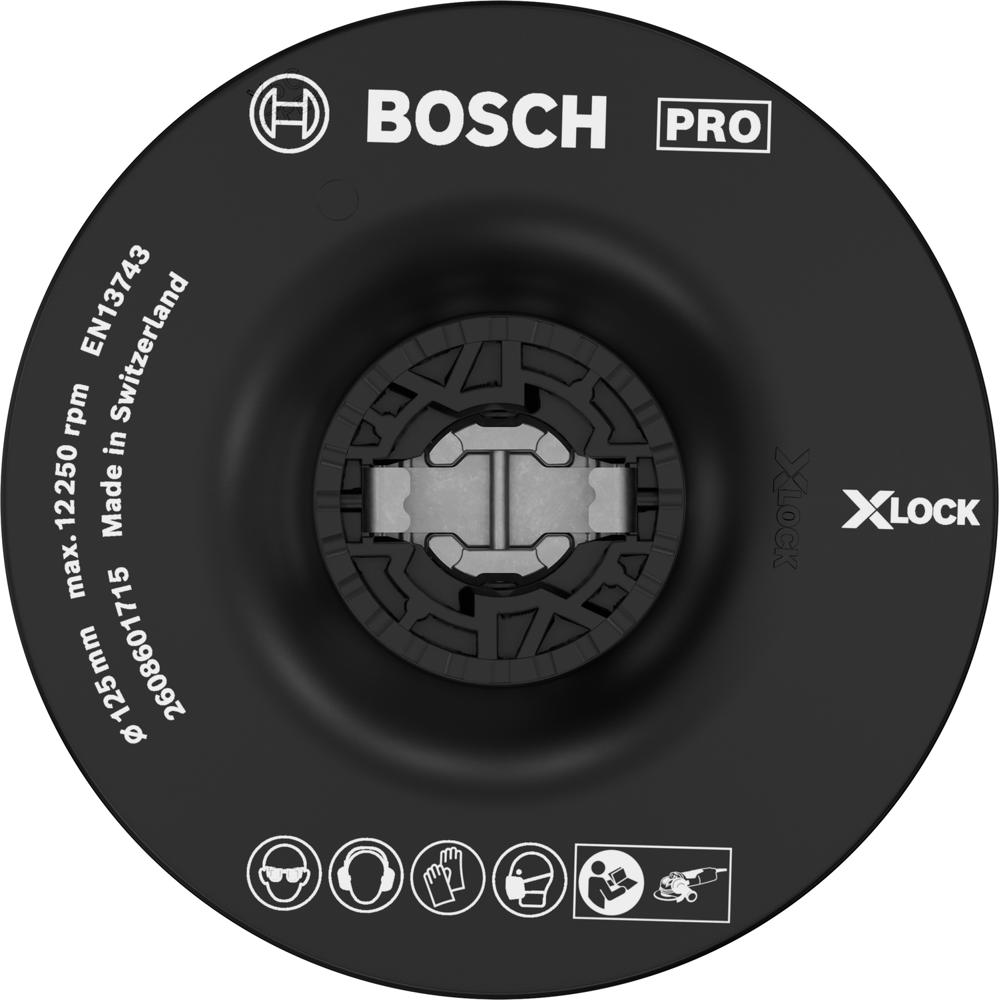 Image of Bosch PRO X Lock Medium Backing Pad 125mm