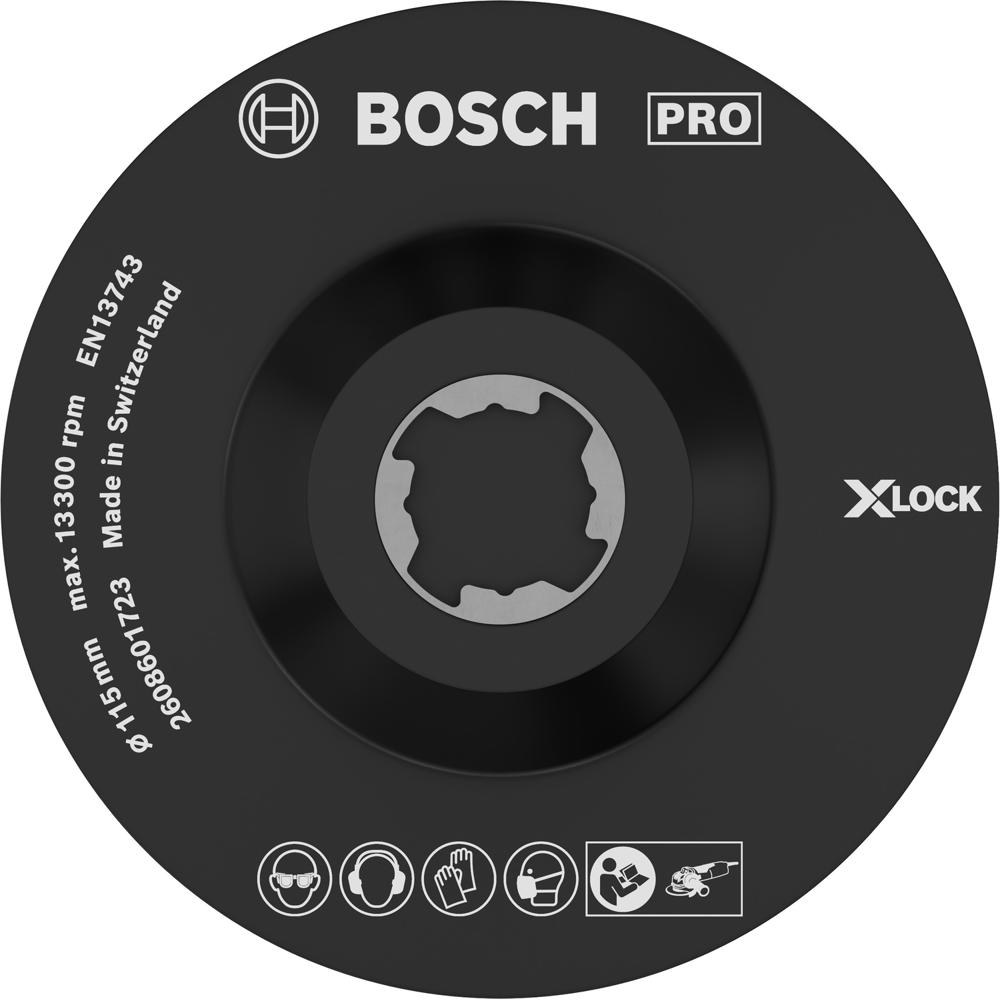 Bosch PRO X Lock SCM Backing Pad 125mm