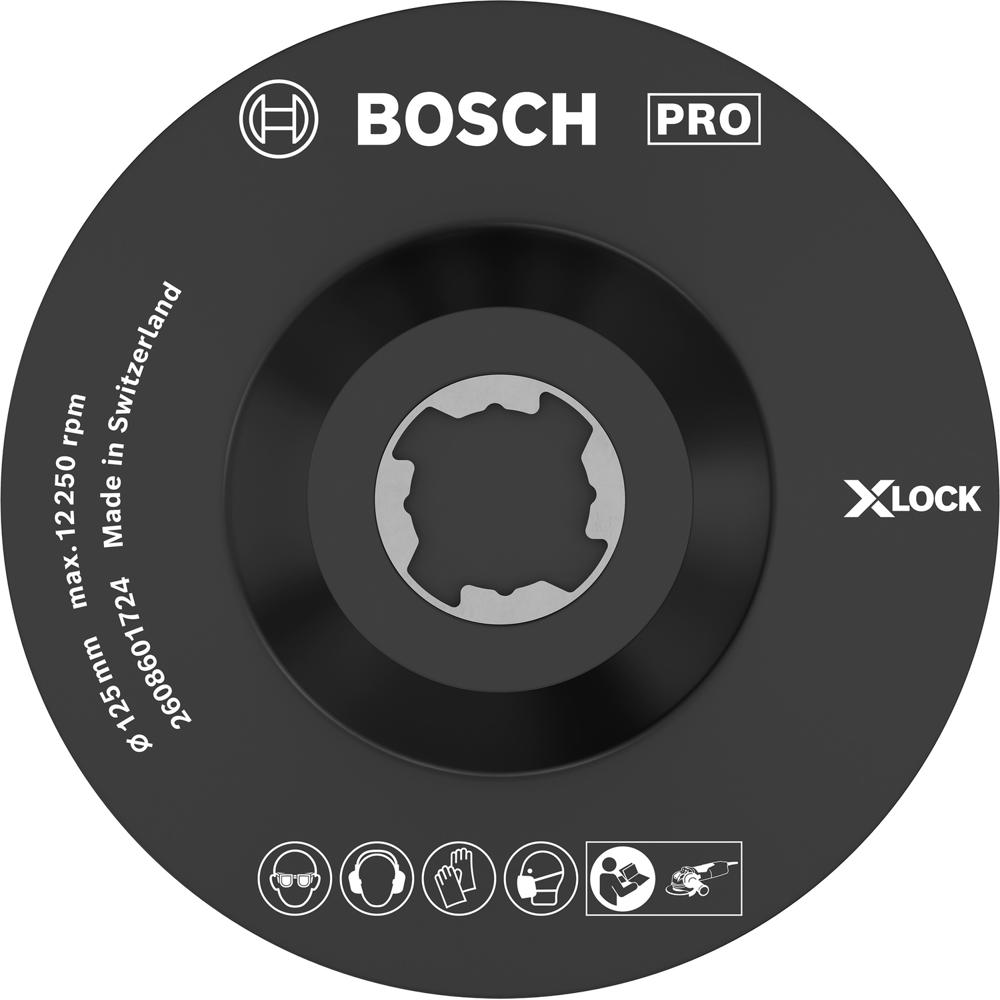 Image of Bosch PRO X Lock SCM Backing Pad 125mm