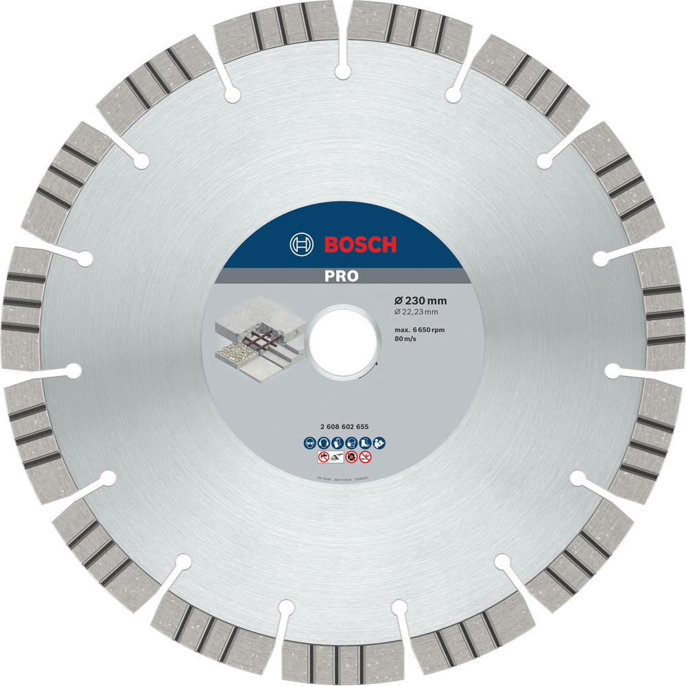 Image of Bosch PRO Concrete Diamond Cutting Disc 230mm
