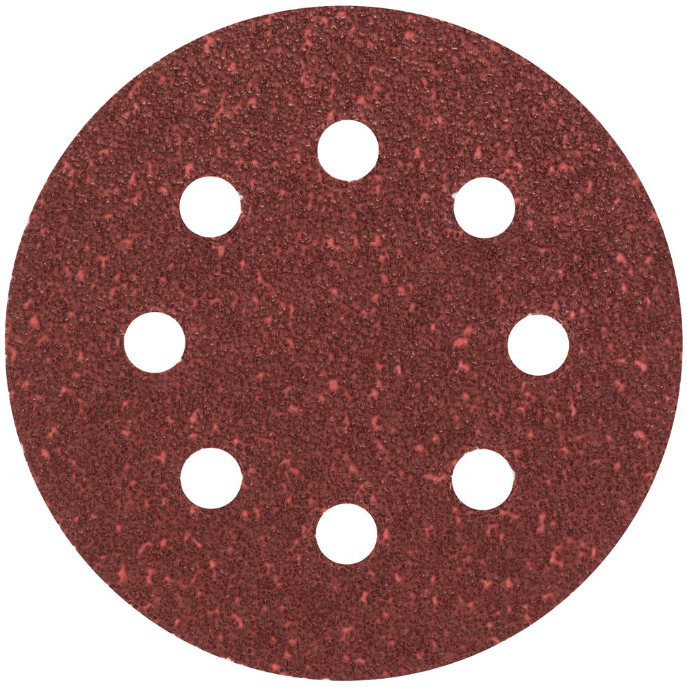 Bosch Red Wood Sanding Disc 115mm 115mm 120g Pack of 5