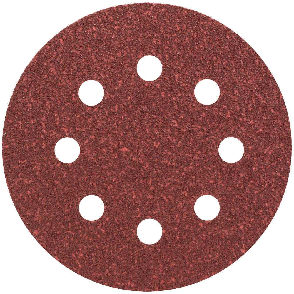 Image of Bosch Red Wood Sanding Disc 115mm 115mm 60g Pack of 5