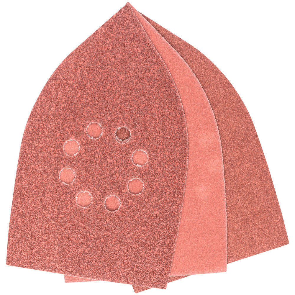 Image of Bosch Punched Hook and Loop Multi Sanding Sheets 100mm x 170mm Assorted Pack of 5