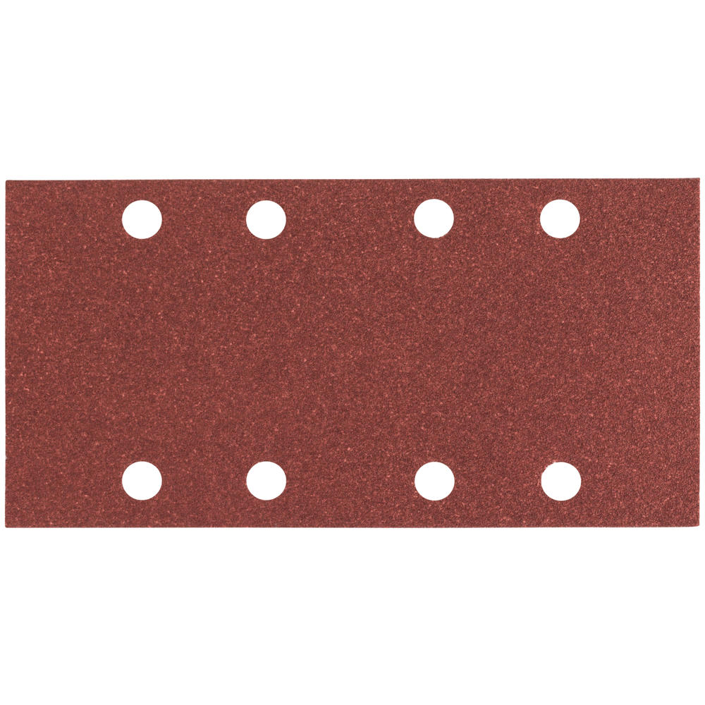 Image of Bosch Punched Hook and Loop Sanding Sheets 93mm x 186mm 120g Pack of 10