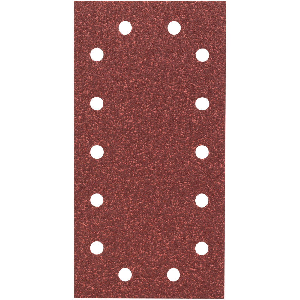 Image of Bosch Punched Hook and Loop Sanding Sheets 115mm x 230mm 60g Pack of 10