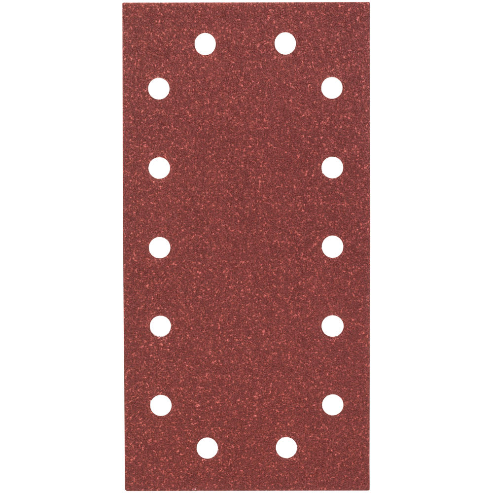 Image of Bosch Punched Hook and Loop Sanding Sheets 115mm x 230mm 80g Pack of 10