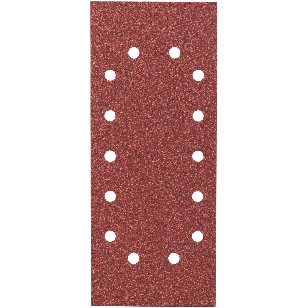Bosch C430 Punched Clip On 1/2 Sanding Sheets 115mm x 280mm 240g Pack of 10