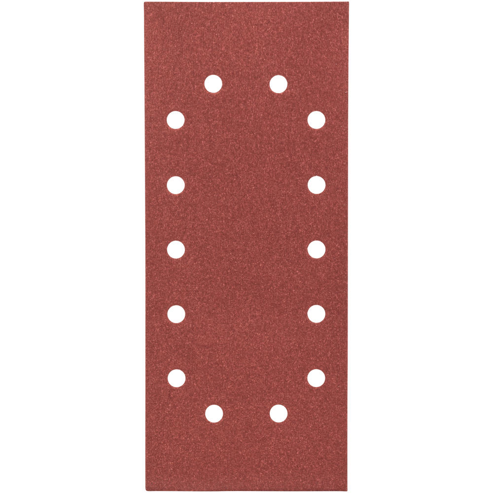 Image of Bosch C430 Punched Clip On 1/2 Sanding Sheets 115mm x 280mm 120g Pack of 10