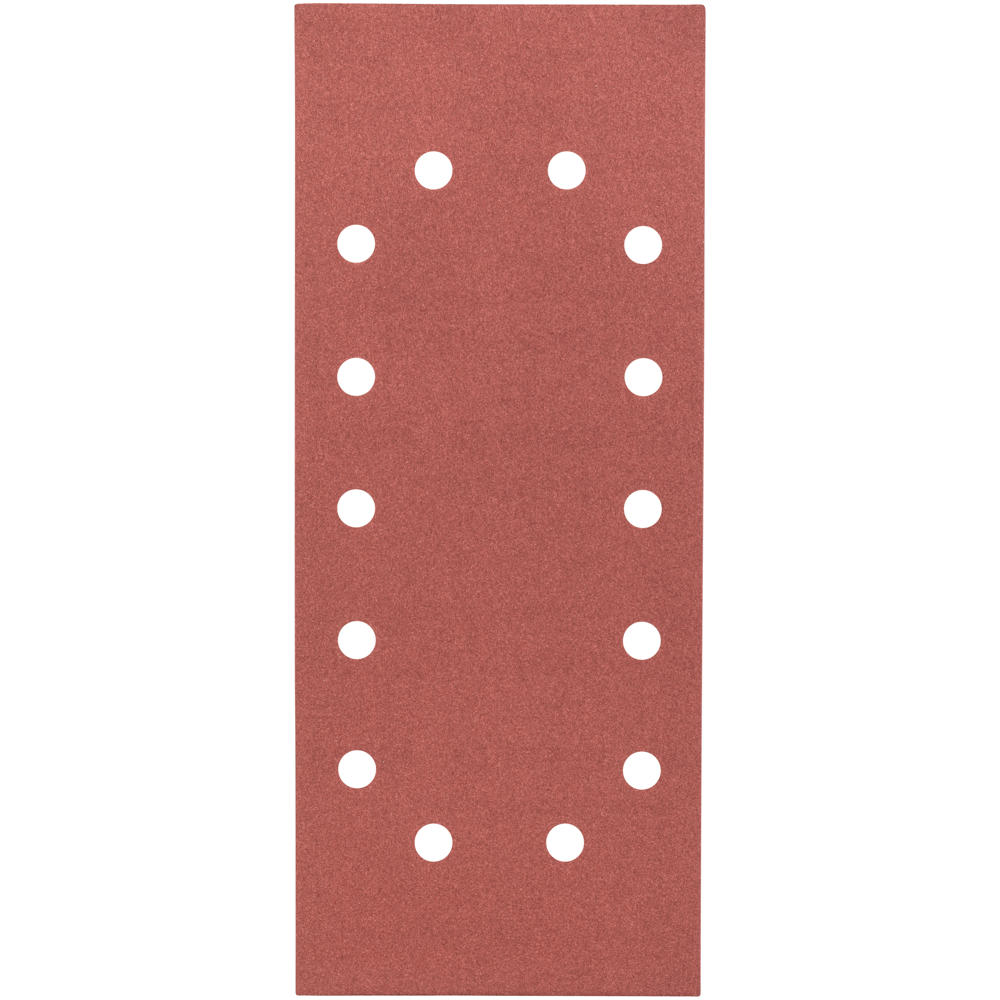 Image of Bosch C430 Punched Clip On 1/2 Sanding Sheets 115mm x 280mm 240g Pack of 10