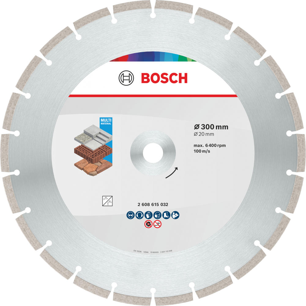 Bosch 300mm ECO Universal Diamond Blade 300mm
