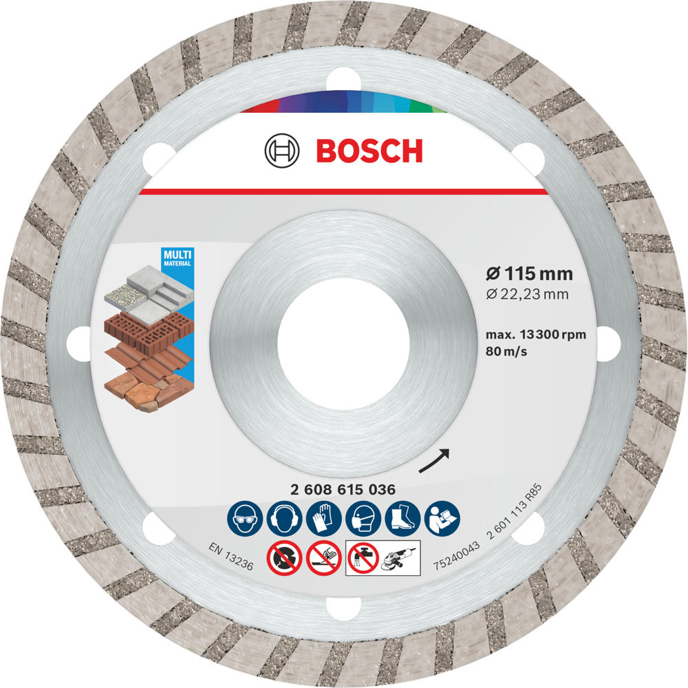 Bosch ECO Universal Diamond Cutting Disc 180mm 22mm