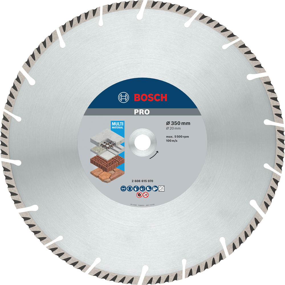 Image of Bosch PRO Universal Diamond Cutting Disc 350mm 3.3mm 20mm