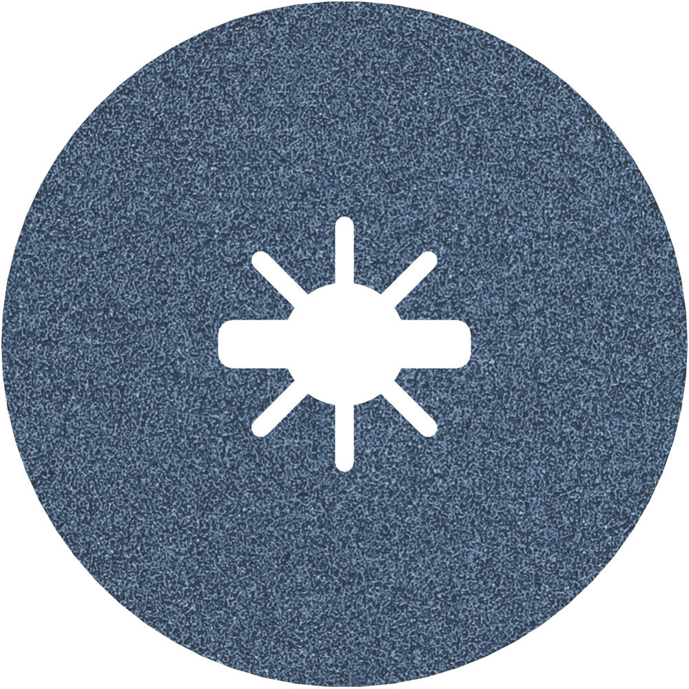 Image of Bosch PRO X LOCK R574 Fibre Sanding Disc 125mm 125mm 80g Pack of 1
