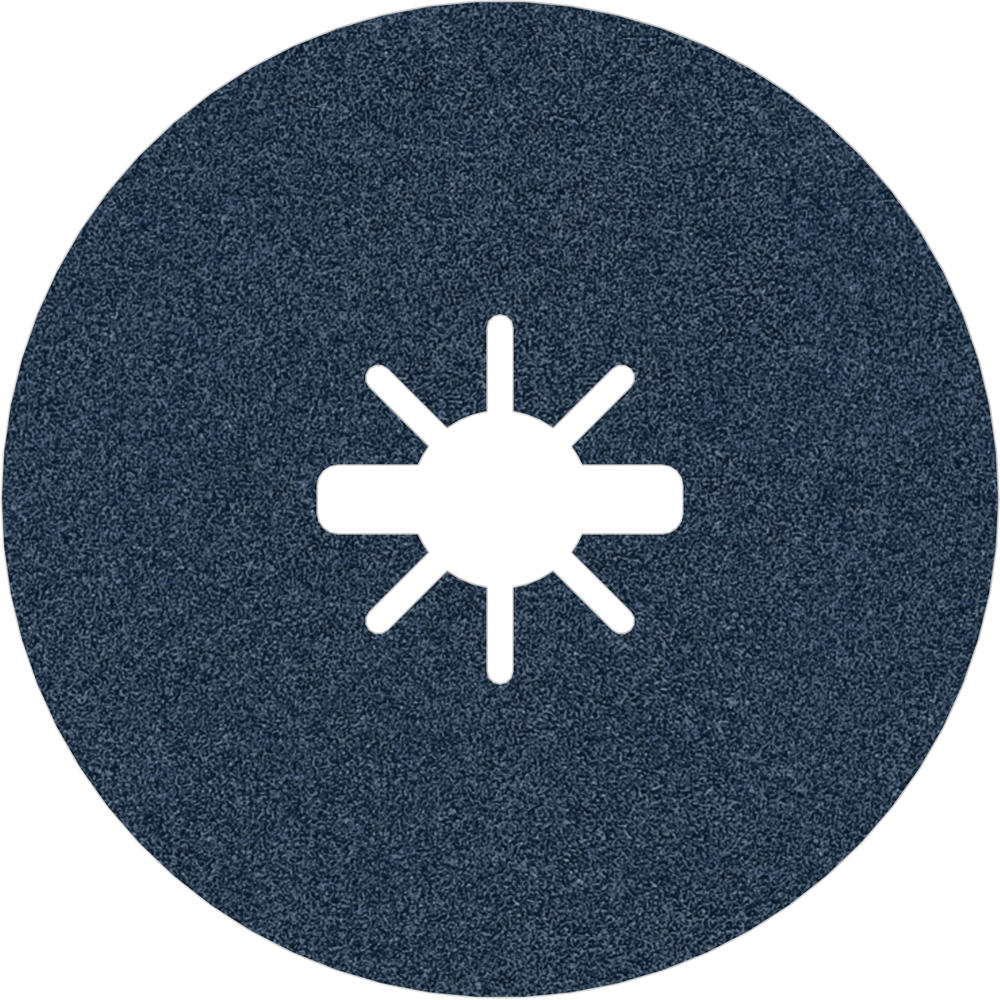 Image of Bosch PRO X LOCK R574 Fibre Sanding Disc 125mm 125mm 120g Pack of 1
