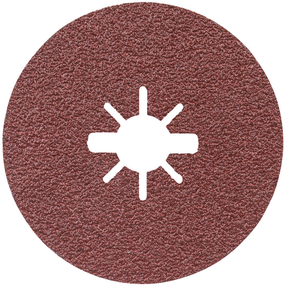Image of Bosch EXPERT X LOCK R444 Fibre Sanding Disc 125mm 125mm 36g Pack of 1