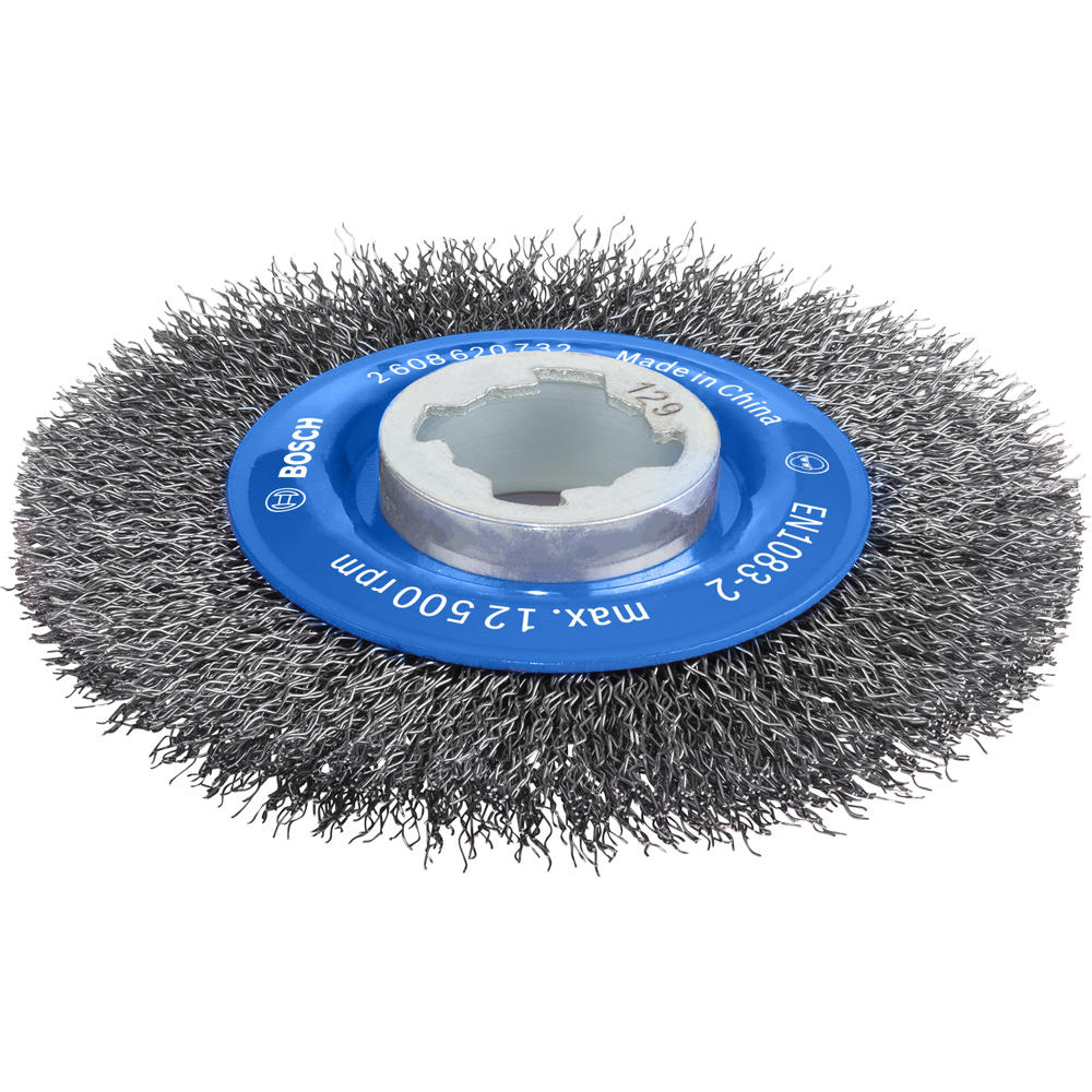 Image of Bosch PRO X Lock Crimped Wire Wheel 115mm X-Lock