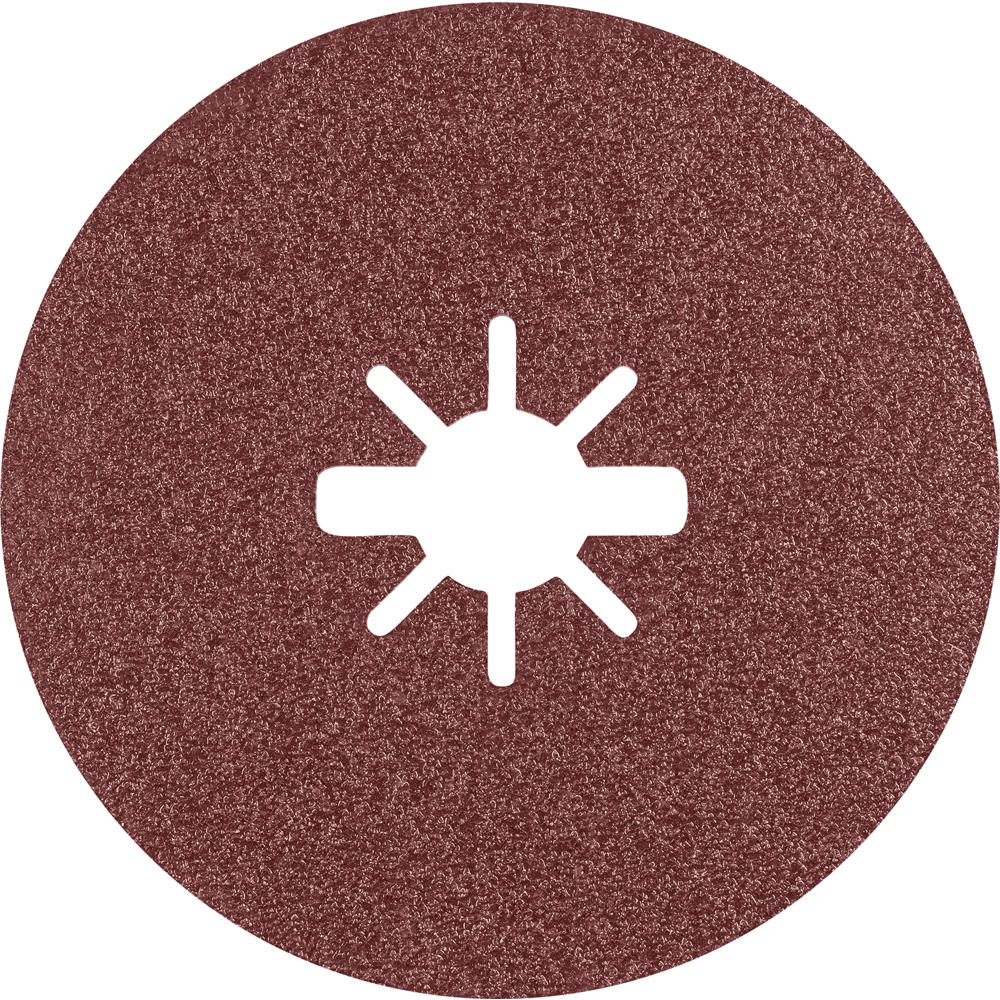 Image of Bosch EXPERT Prisma Ceramic X LOCK Fibre Disc 125mm 125mm 80g Pack of 5