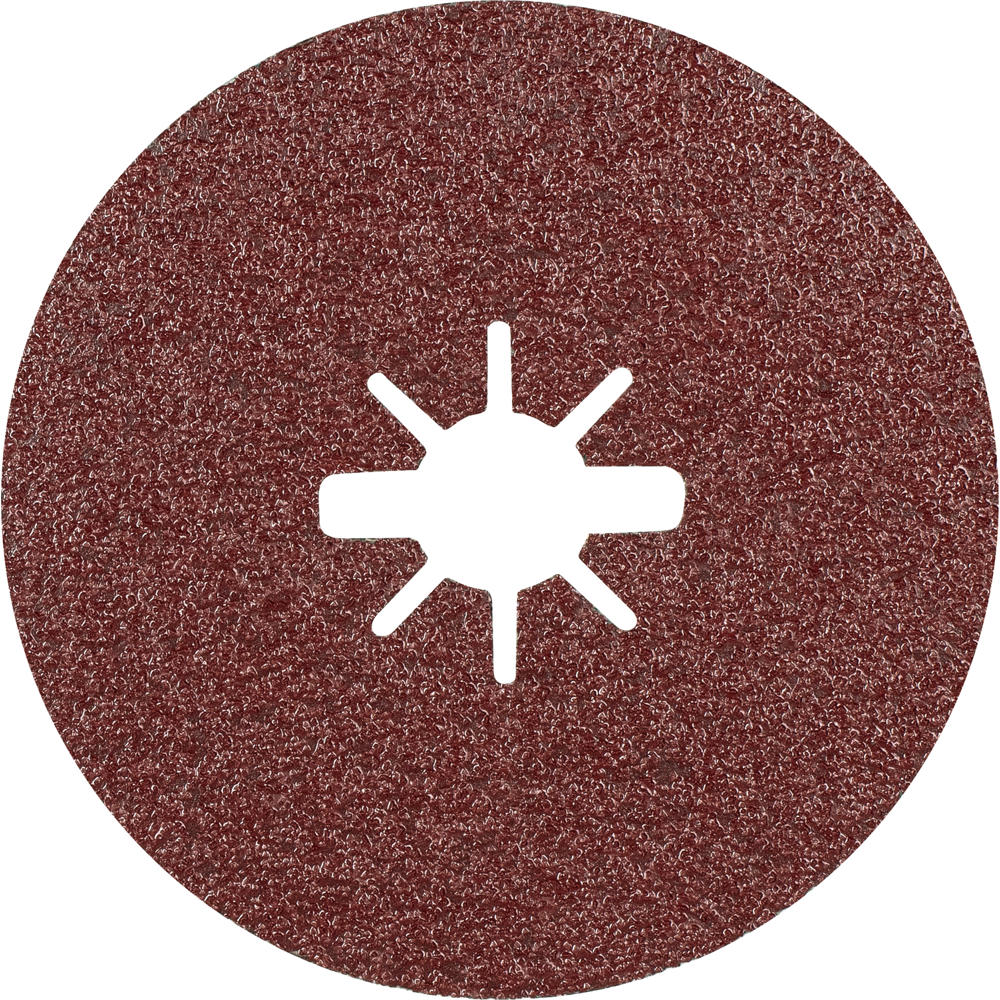 Image of Bosch EXPERT Prisma Ceramic X LOCK Fibre Disc 125mm 125mm 60g Pack of 25