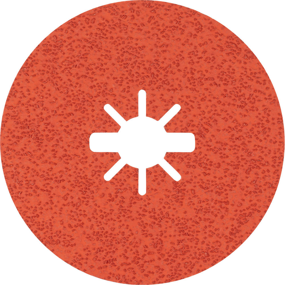 Image of Bosch EXPERT R782 Prisma Ceramic X LOCK Fibre Disc 125mm 125mm 36g Pack of 5