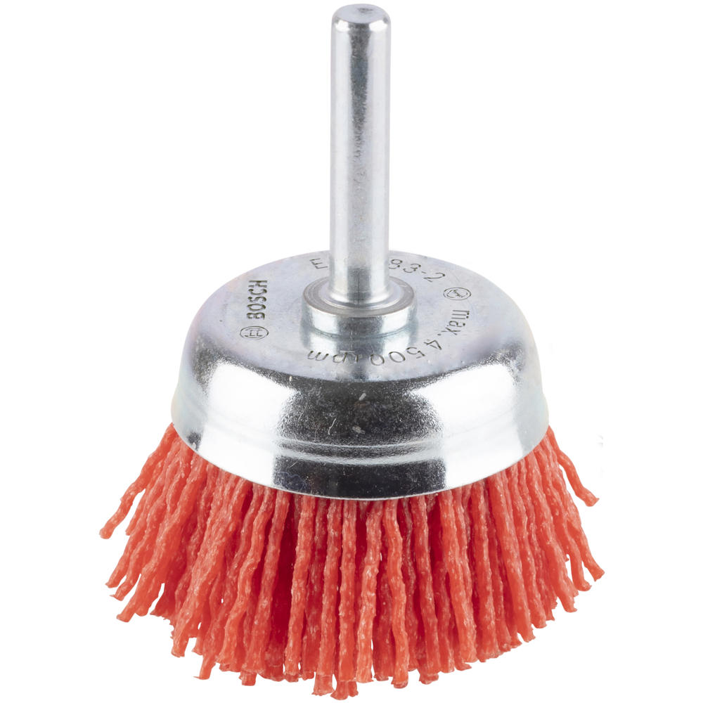 Bosch PRO Nylon Bristle Cup Brush 75mm 6mm Shank