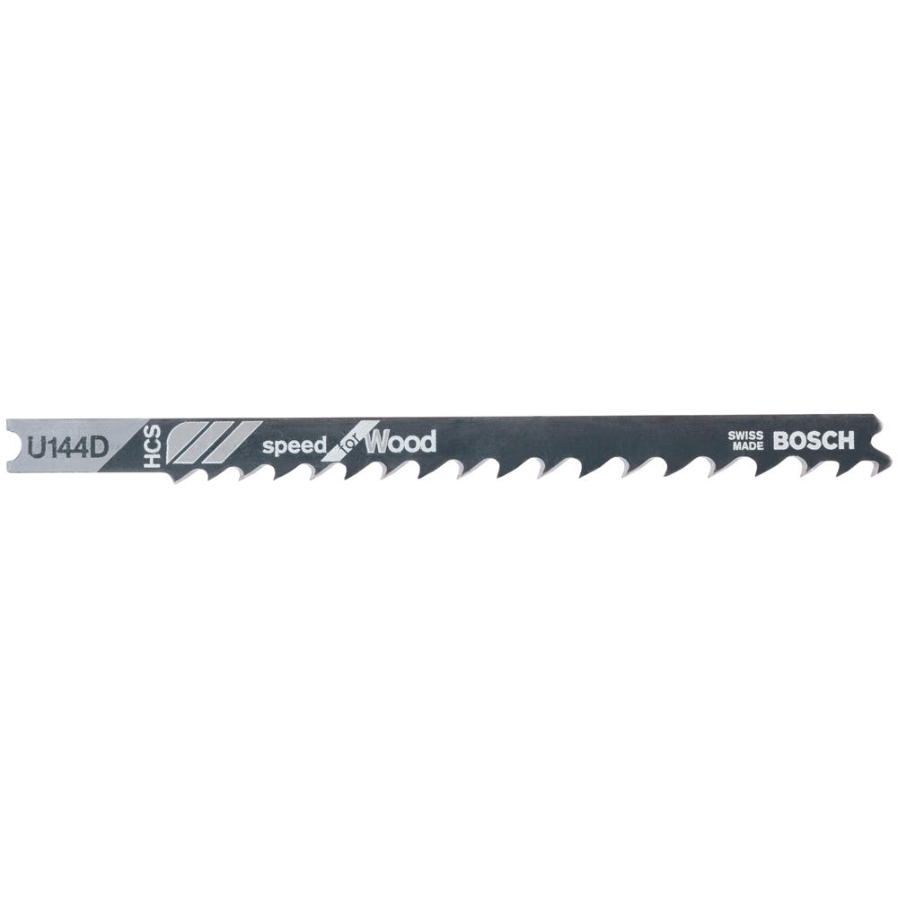 Bosch U144 D Wood Cutting Jigsaw Blades Pack of 3