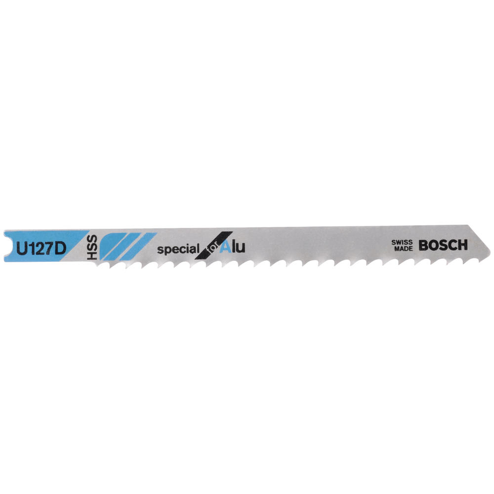 Bosch U127 D Metal Cutting Jigsaw Blades Pack of 3