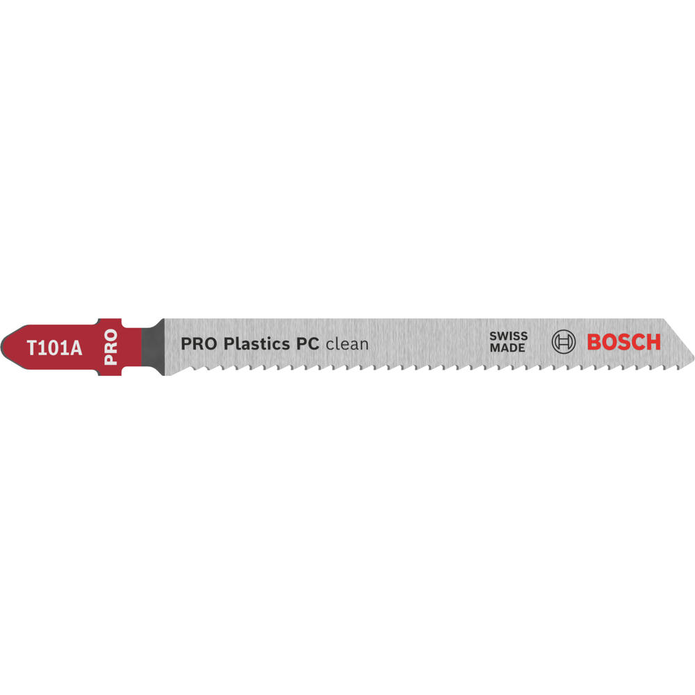 Bosch T 101 A Acrylic and Plastic Cutting Jigsaw Blades Pack of 5