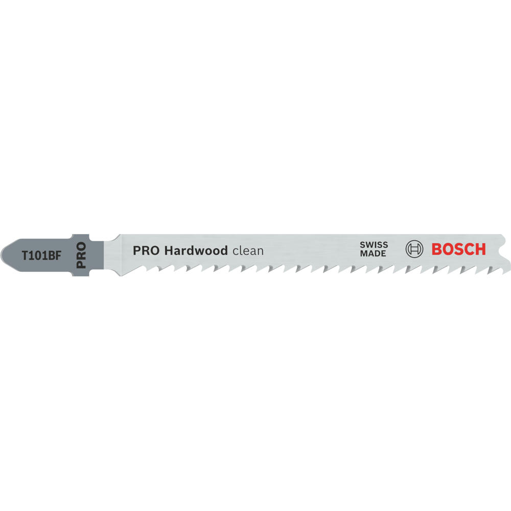 Image of Bosch PRO T101 BF Hard Wood Cutting Jigsaw Blades Pack of 5