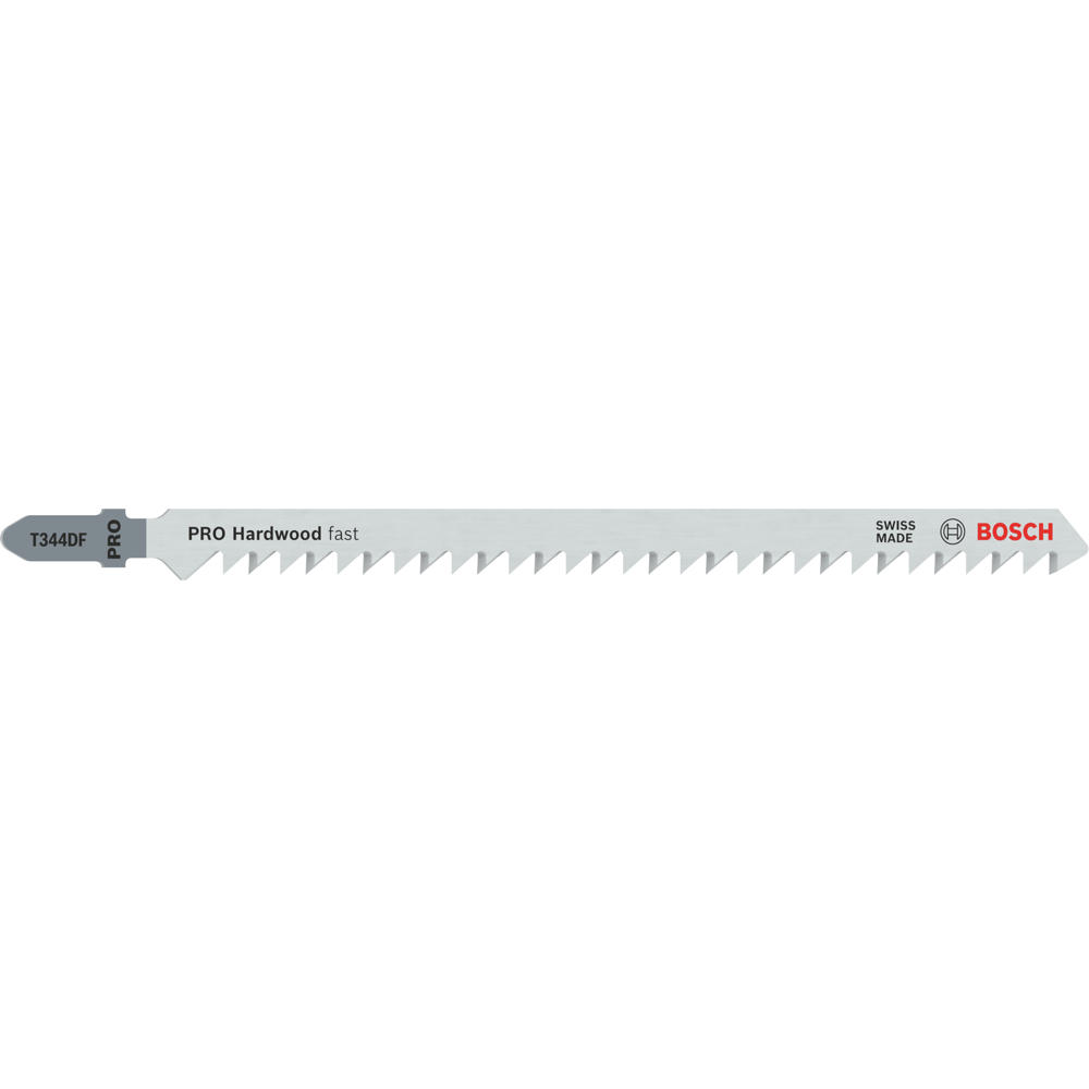 Image of Bosch PRO T344DF Wood Cutting Jigsaw Blades Pack of 5
