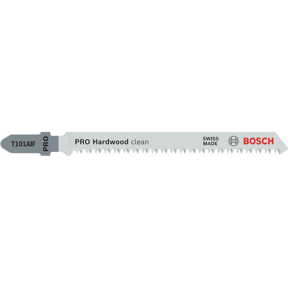 Image of Bosch PRO T101 AIF Hard Wood Cutting Jigsaw Blades Pack of 5
