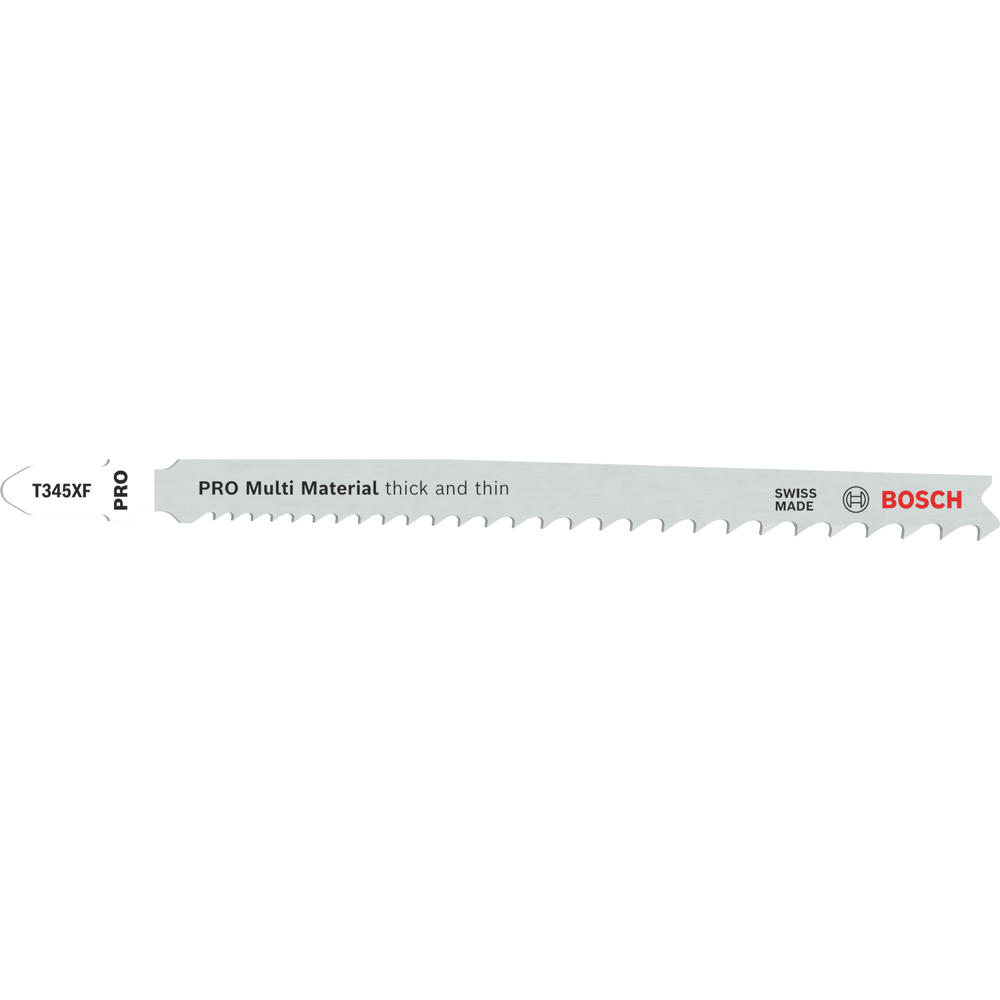 Image of Bosch PRO T345 XF Progressor Jigsaw Blades Pack of 5