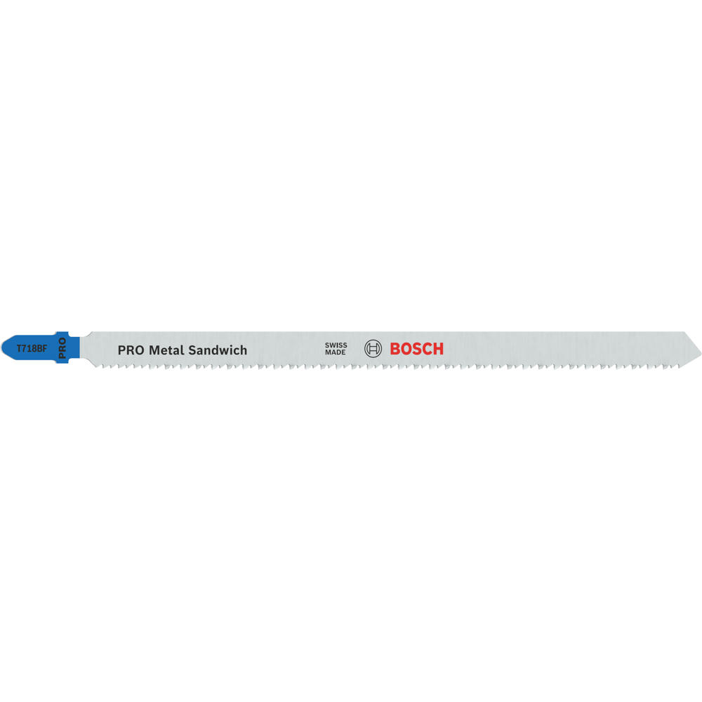Image of Bosch PRO T718 BF Metal Sandwich Cutting Jigsaw Blades Pack of 3