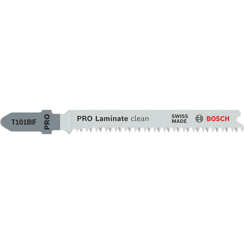 Image of Bosch PRO T101 BIF Laminate Cutting Jigsaw Blades Pack of 5