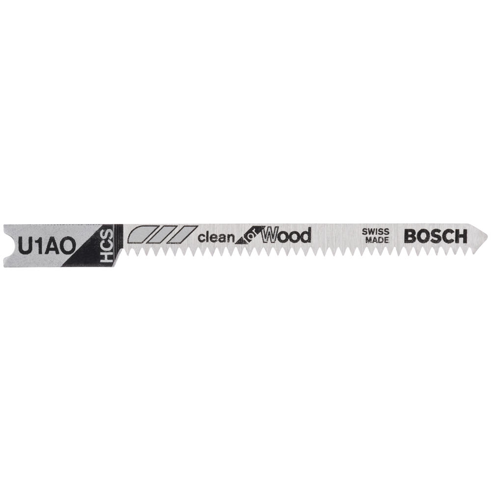 Image of Bosch U1 AO Wood Cutting Jigsaw Blades Pack of 3