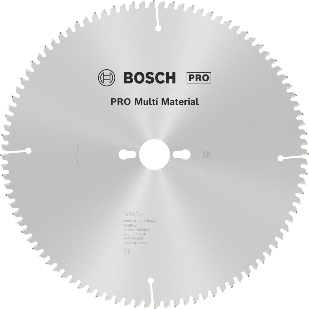 Image of Bosch PRO Multi Material Cutting Saw Blade 300mm 96T 30mm
