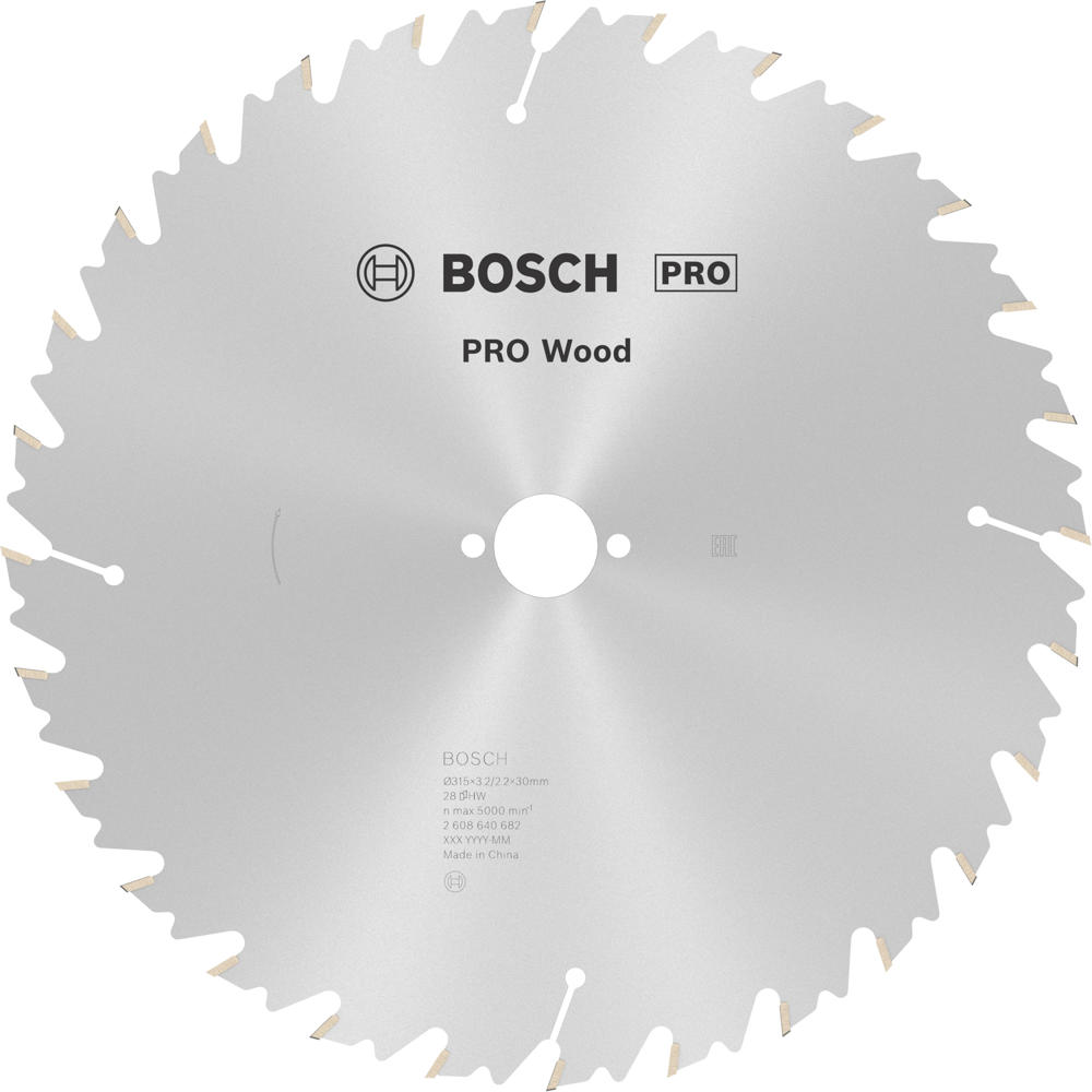 Image of Bosch PRO Speedline Wood Cutting Table Saw Blade 315mm 28T 30mm