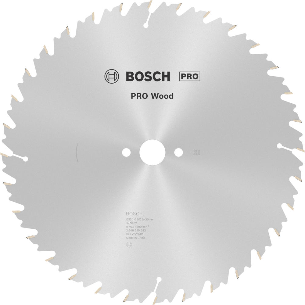 Image of Bosch PRO Speedline Wood Cutting Table Saw Blade 350mm 32T 30mm