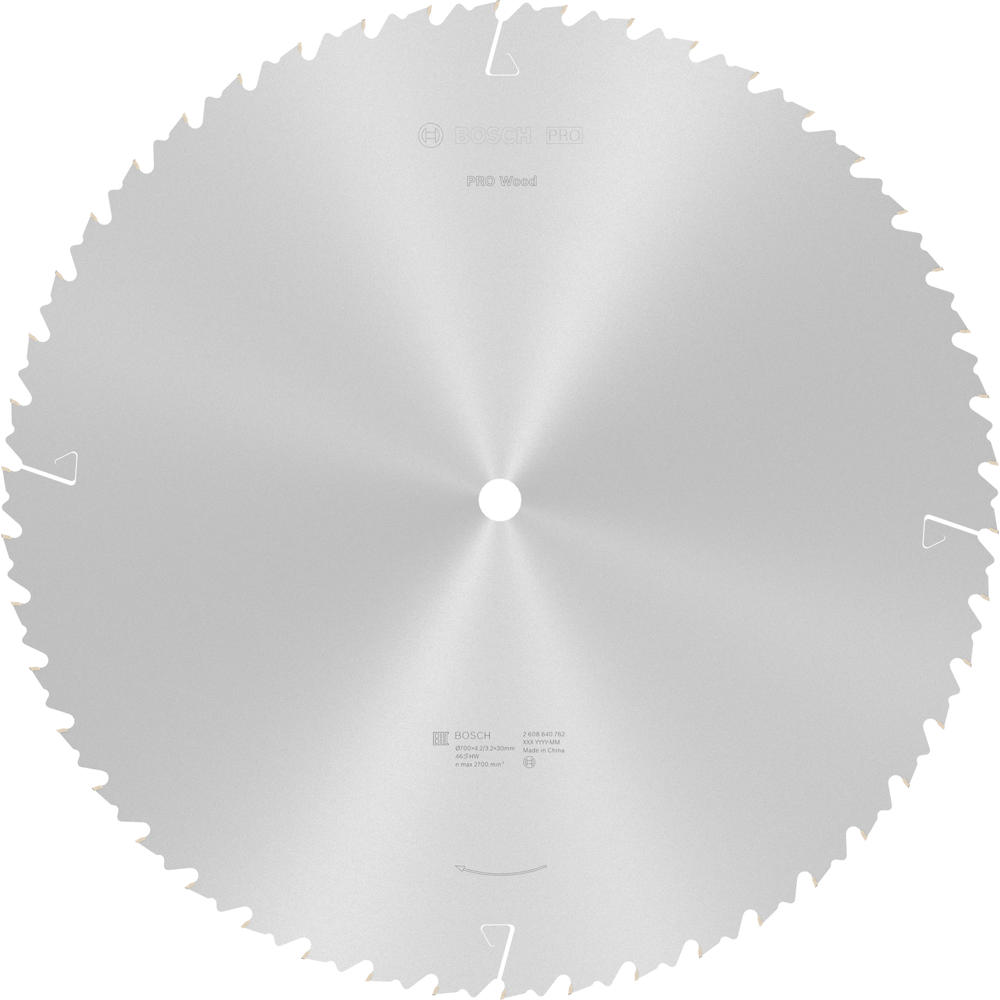 Image of Bosch PRO Wood Cutting Table Saw Blade 700mm 46T 30mm