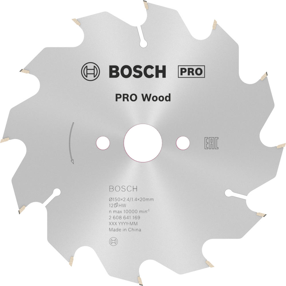 Bosch PRO Optiline Wood Cutting Saw Blade 210mm 60T 30mm
