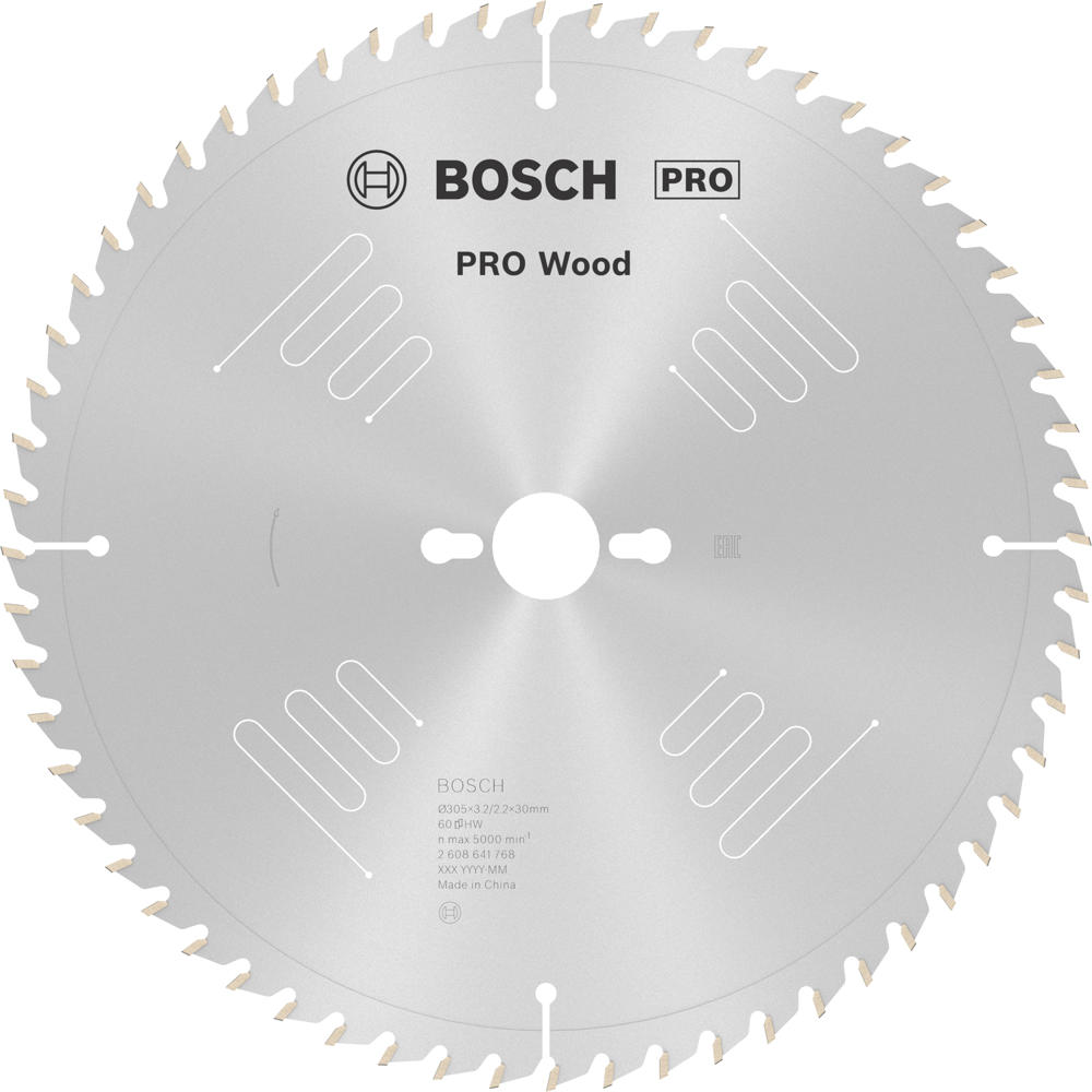 Image of Bosch PRO Wood Cutting Mitre Saw Blade 305mm 60T 30mm